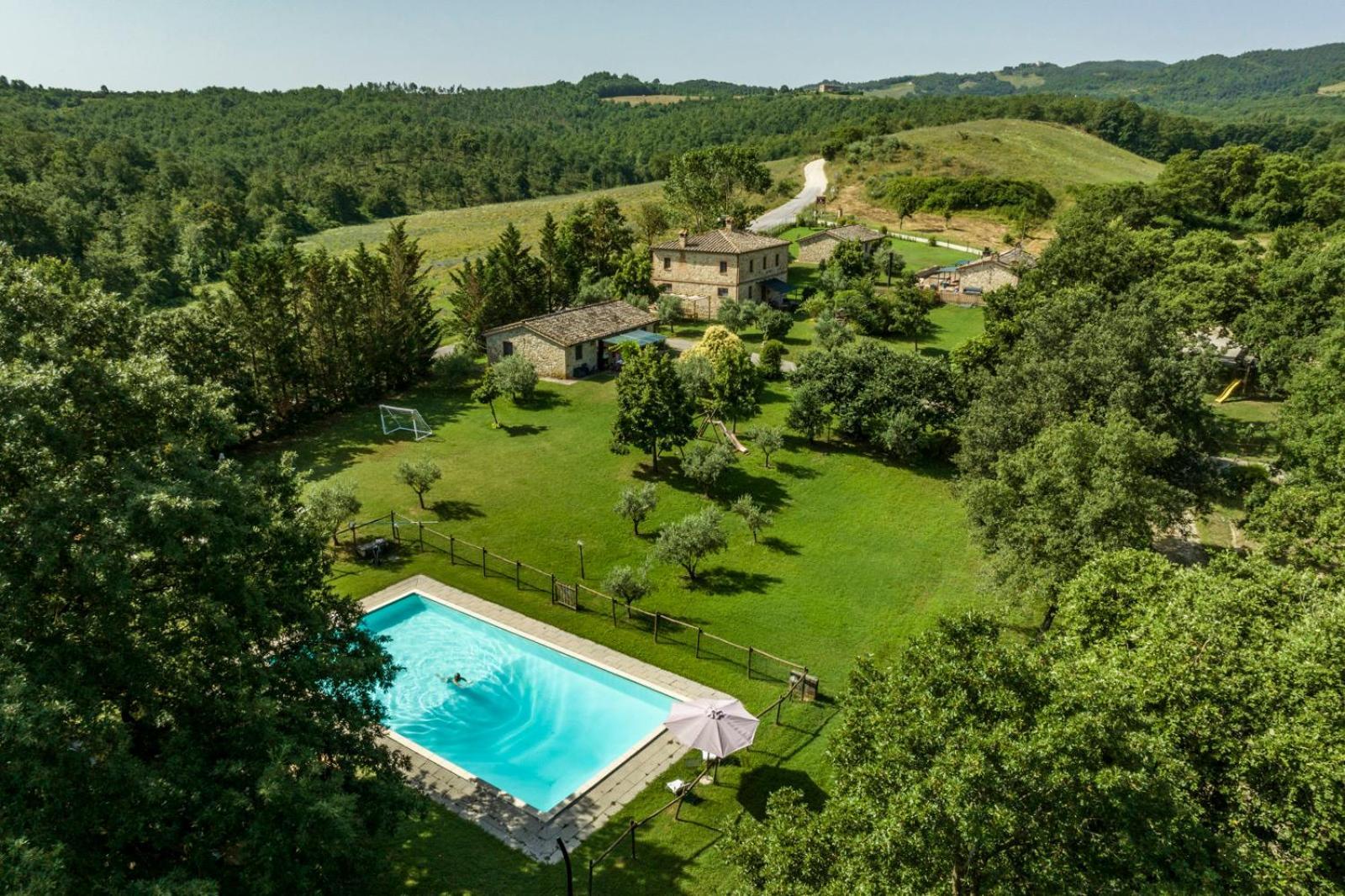 Vila Il Felcino Fabro Exteriér fotografie